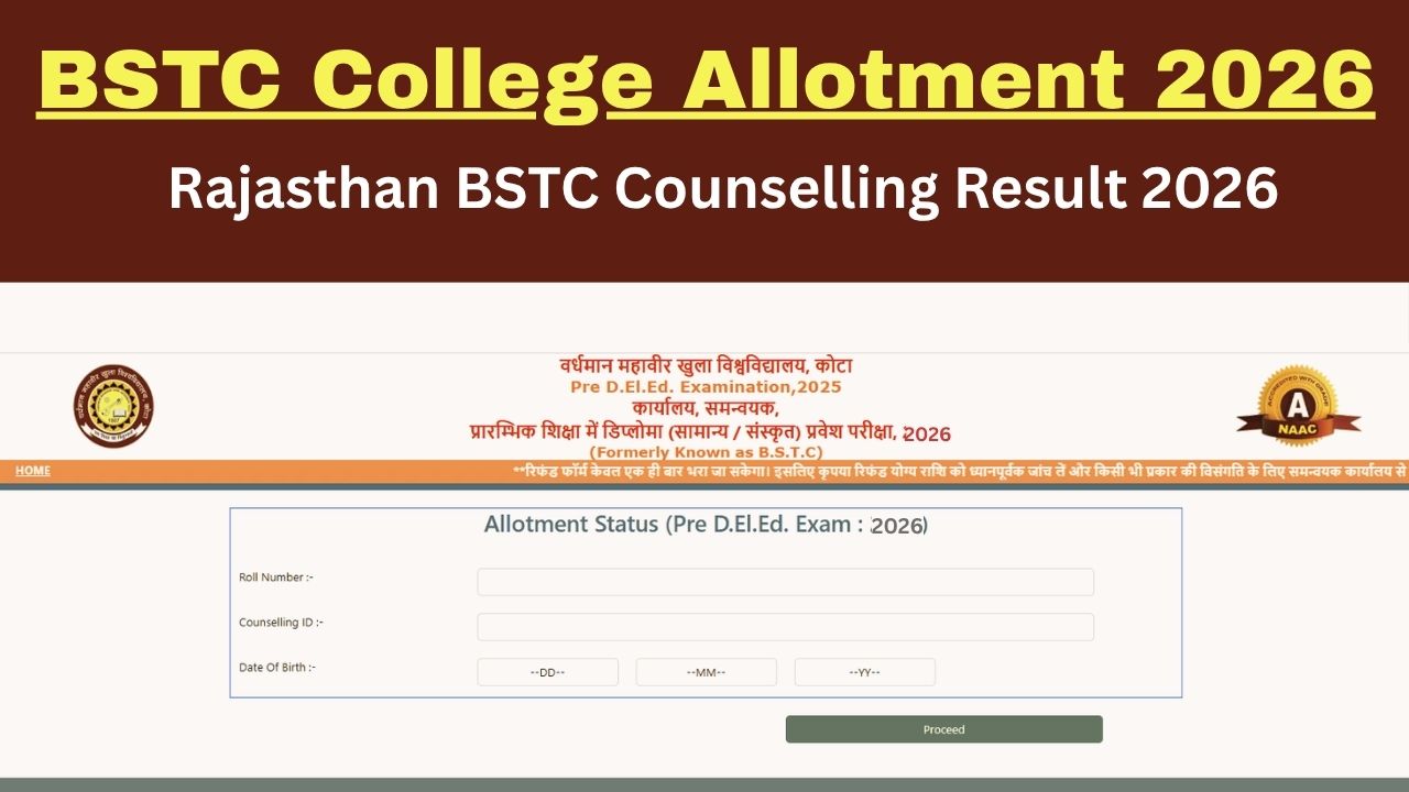 Rajasthan BSTC College Allotment List 2026.jpeg