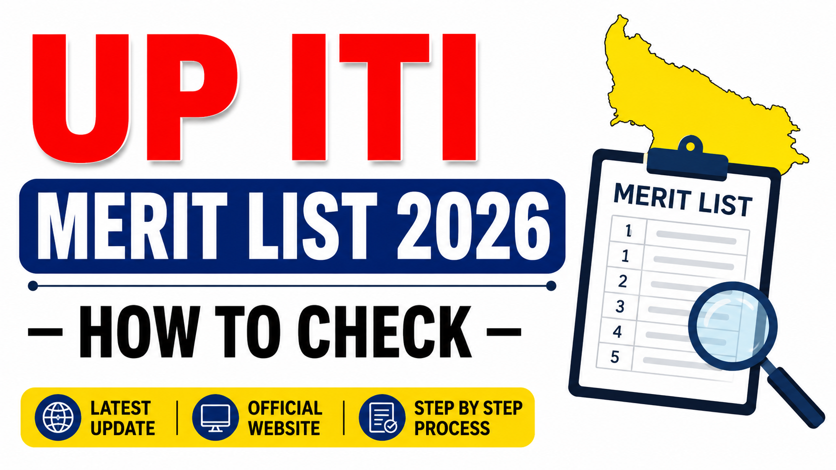 UP ITI Merit List 2026 Check Now